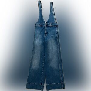 FREE PEOPLE denim overalls